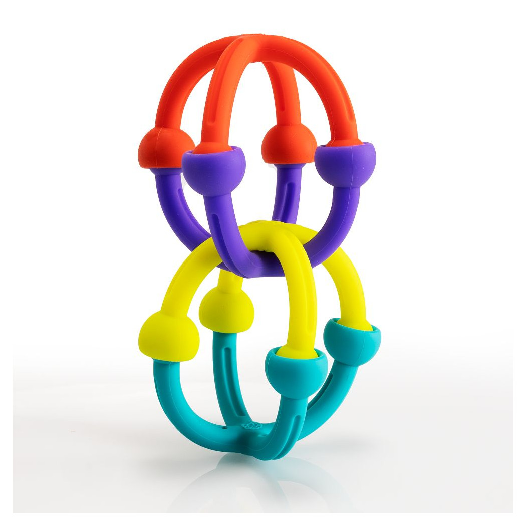 Plip Kit - Zestaw Silikonowych Klocków z Połączeniami Kulkowymi - Fat Brain Toys