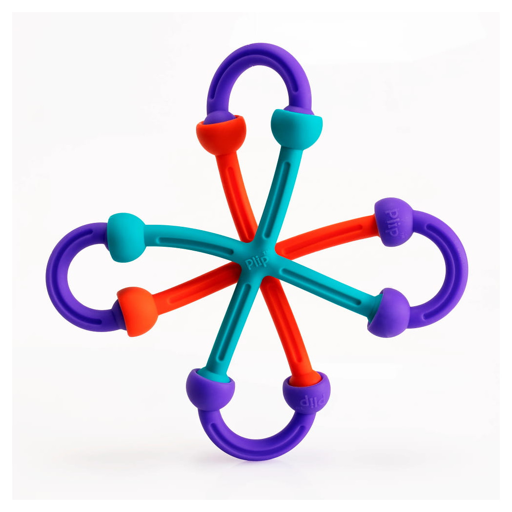 Plip Kit - Zestaw Silikonowych Klocków z Połączeniami Kulkowymi - Fat Brain Toys