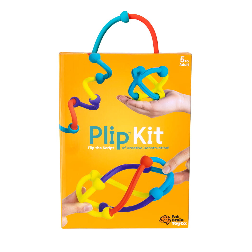 Plip Kit - Zestaw Silikonowych Klocków z Połączeniami Kulkowymi - Fat Brain Toys