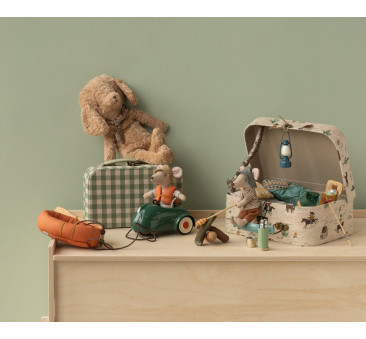 Autko dla Myszek - Ciemna Zieleń - Mouse car - Maileg