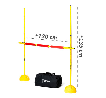 Plastikowa Przeszkoda do Skakania dla Hobby Horse 135 cm / Konika na Kiju na Patyku - Skippi