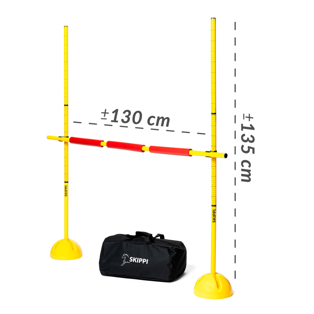 Plastikowa Przeszkoda do Skakania dla Hobby Horse 135 cm / Konika na Kiju na Patyku - Skippi