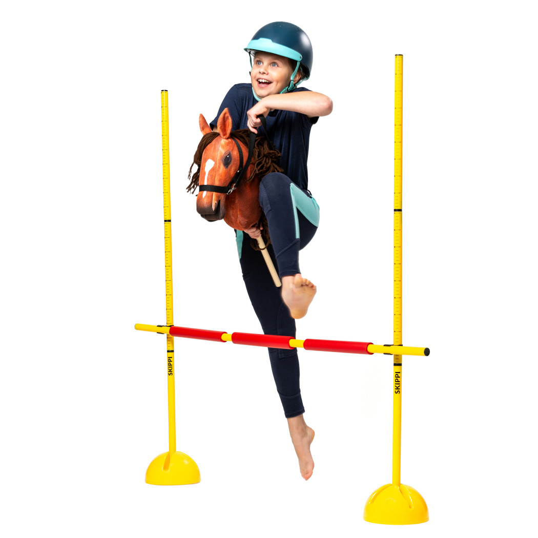 Plastikowa Przeszkoda do Skakania dla Hobby Horse 135 cm / Konika na Kiju na Patyku - Skippi
