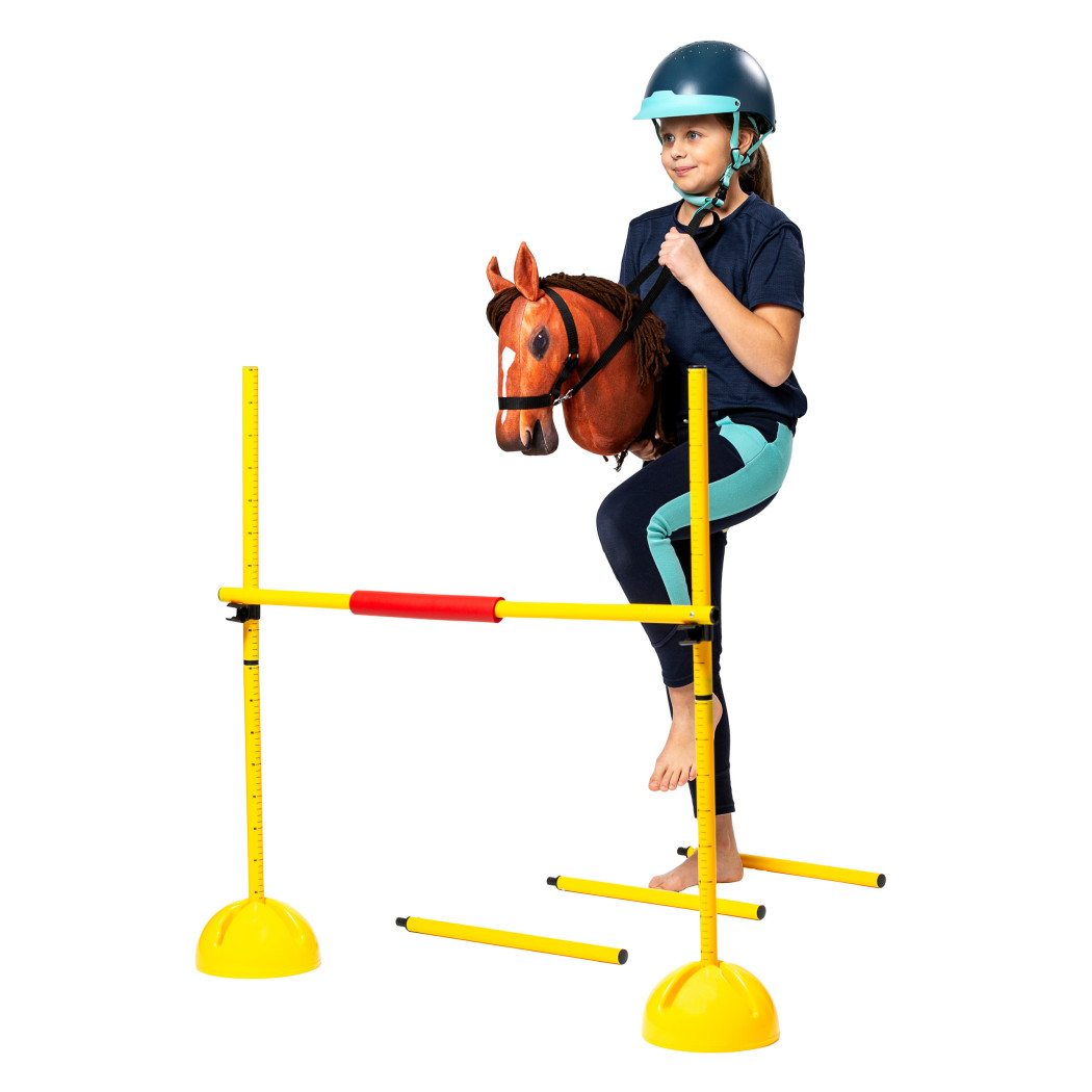 Plastikowa Przeszkoda do Skakania dla Hobby Horse 135 cm / Konika na Kiju na Patyku - Skippi