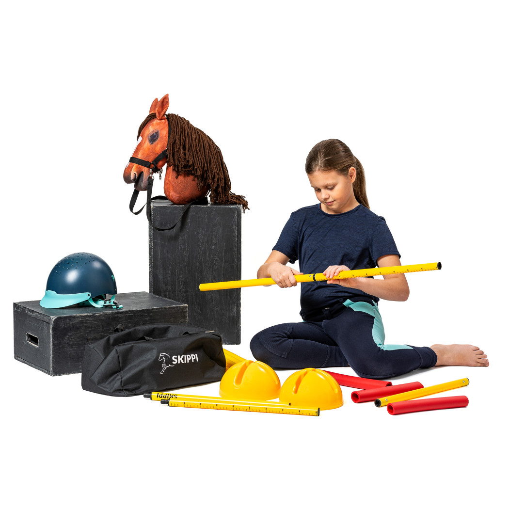 Plastikowa Przeszkoda do Skakania dla Hobby Horse 135 cm / Konika na Kiju na Patyku - Skippi