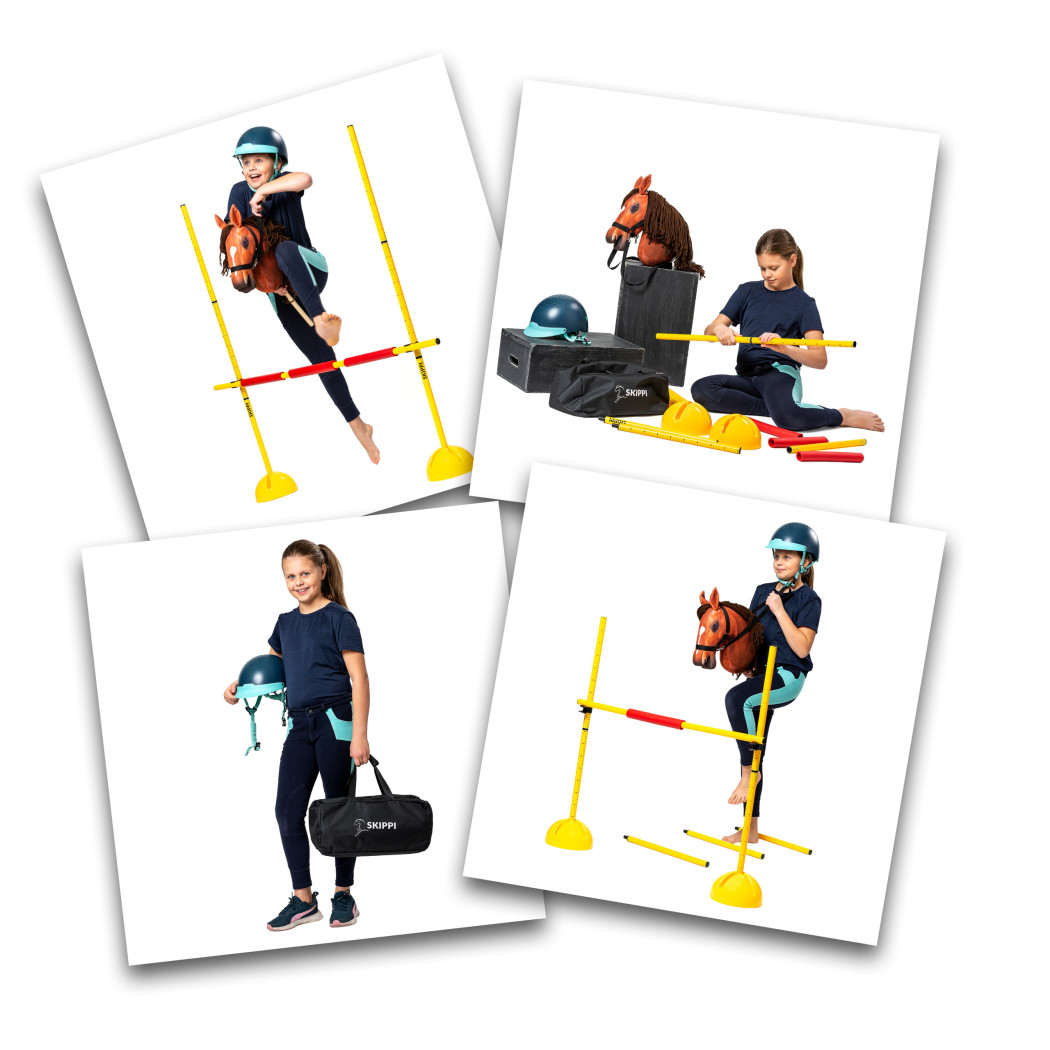 Plastikowa Przeszkoda do Skakania dla Hobby Horse / Konika na Kiju na Patyku - Skippi