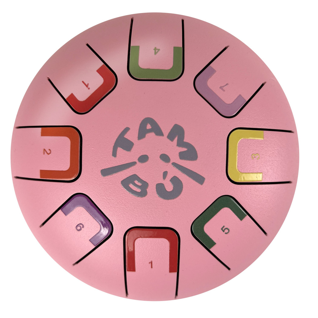 Różowy Baby Tambu - Stalowy Bębenek Językowy - Pinky Winky - Juegaconmigo