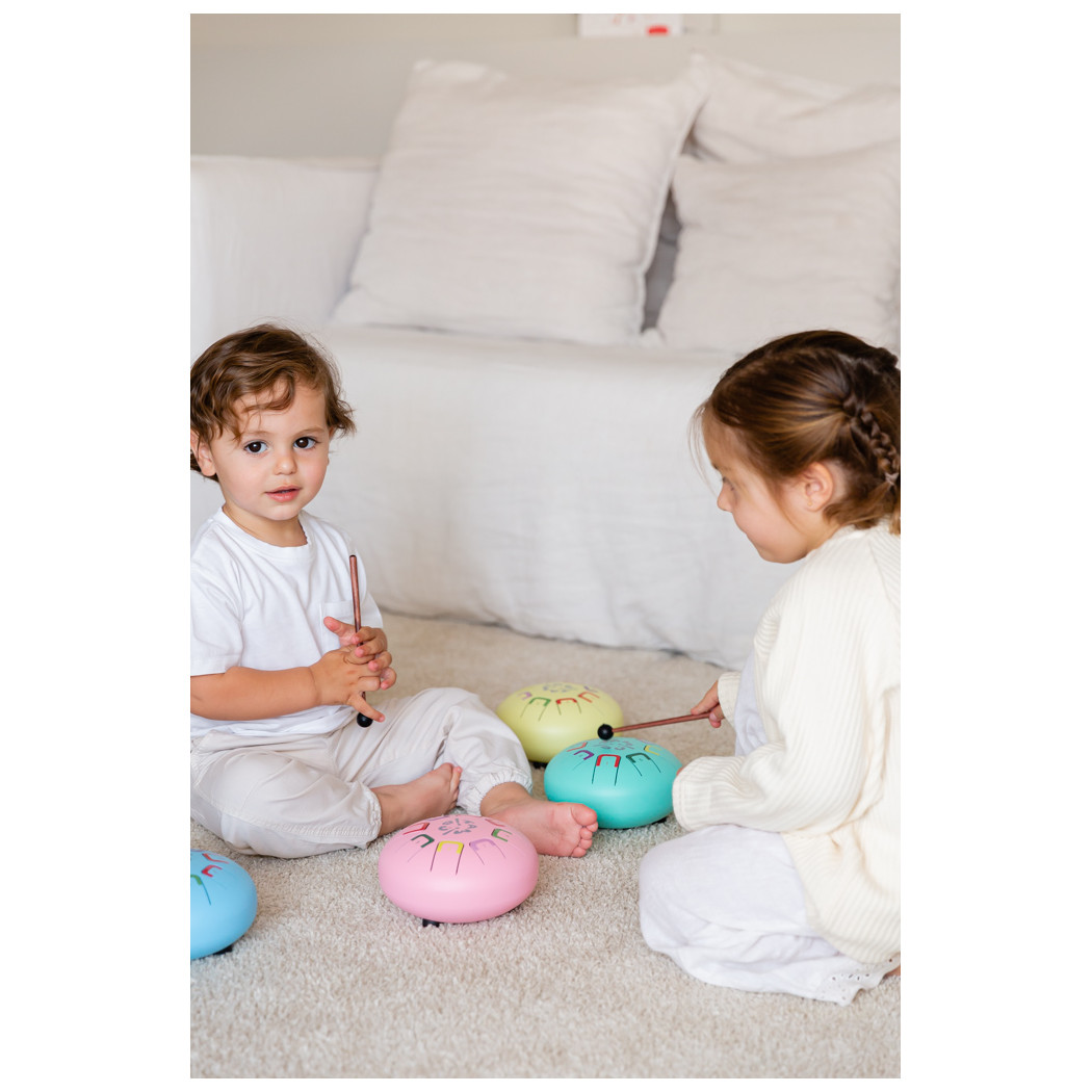 Różowy Baby Tambu - Stalowy Bębenek Językowy - Pinky Winky - Juegaconmigo