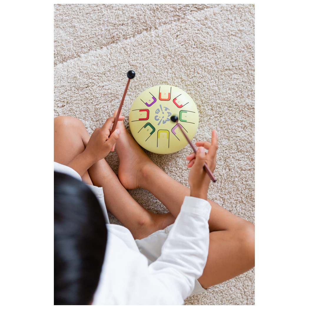 Różowy Baby Tambu - Stalowy Bębenek Językowy - Pinky Winky - Juegaconmigo