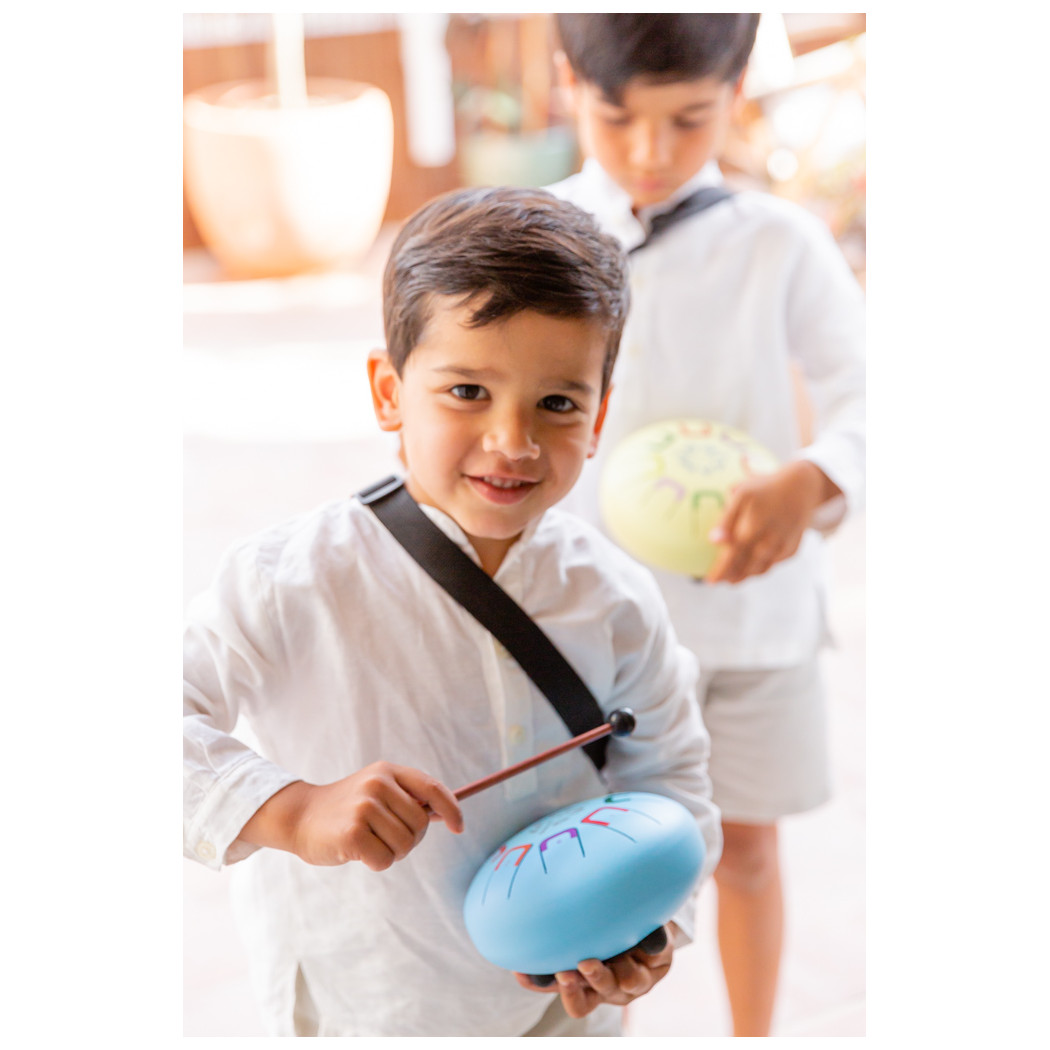 Różowy Baby Tambu - Stalowy Bębenek Językowy - Pinky Winky - Juegaconmigo