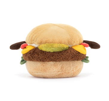 Wesoły Burger 11 cm - Maskotka Przytulanka - JellyCat