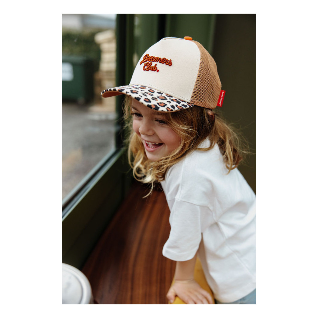 Czapka z Daszkiem 9-18 miesięcy - Leopard - Hello Hossy