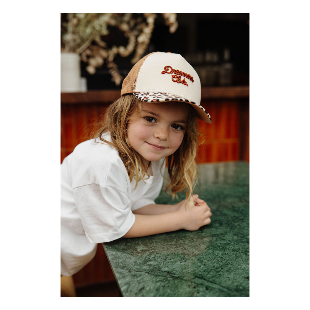 Czapka z Daszkiem 9-18 miesięcy - Leopard - Hello Hossy