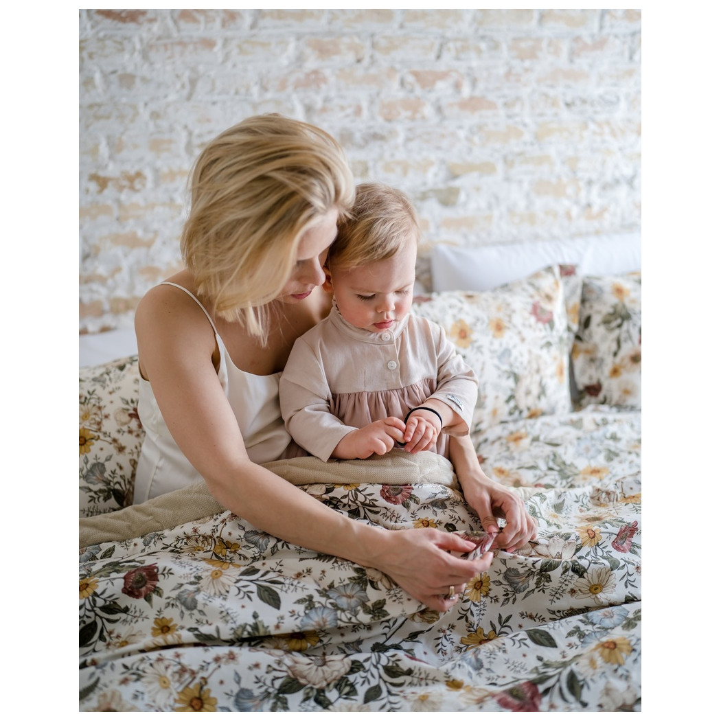 Kołdra Bawełniana Vintage Meadow - L 110x140 cm - La Millou