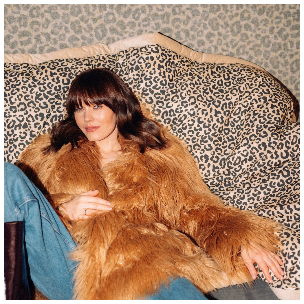 Narzuta Ciepły Koc Velvet XL - 140x200 cm - LEOPARD CREAM by Magdalena Lamparska - La Millou