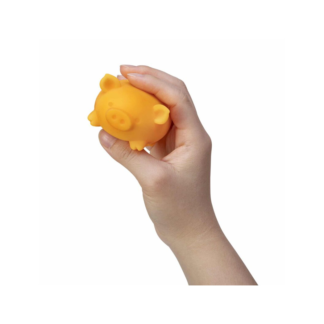 Pomarańczowa Zajawkowa Świnka - Dig' it Pig - Zabawka Sensoryczna - Gniotek Antystresowy - NeeDoh