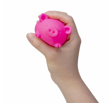 Różowa Zajawkowa Świnka - Dig' it Pig - Zabawka Sensoryczna - Gniotek Antystresowy - NeeDoh