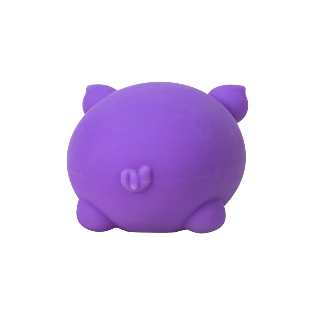 Fioletowa Zajawkowa Świnka - Dig' it Pig - Zabawka Sensoryczna - Gniotek Antystresowy - NeeDoh