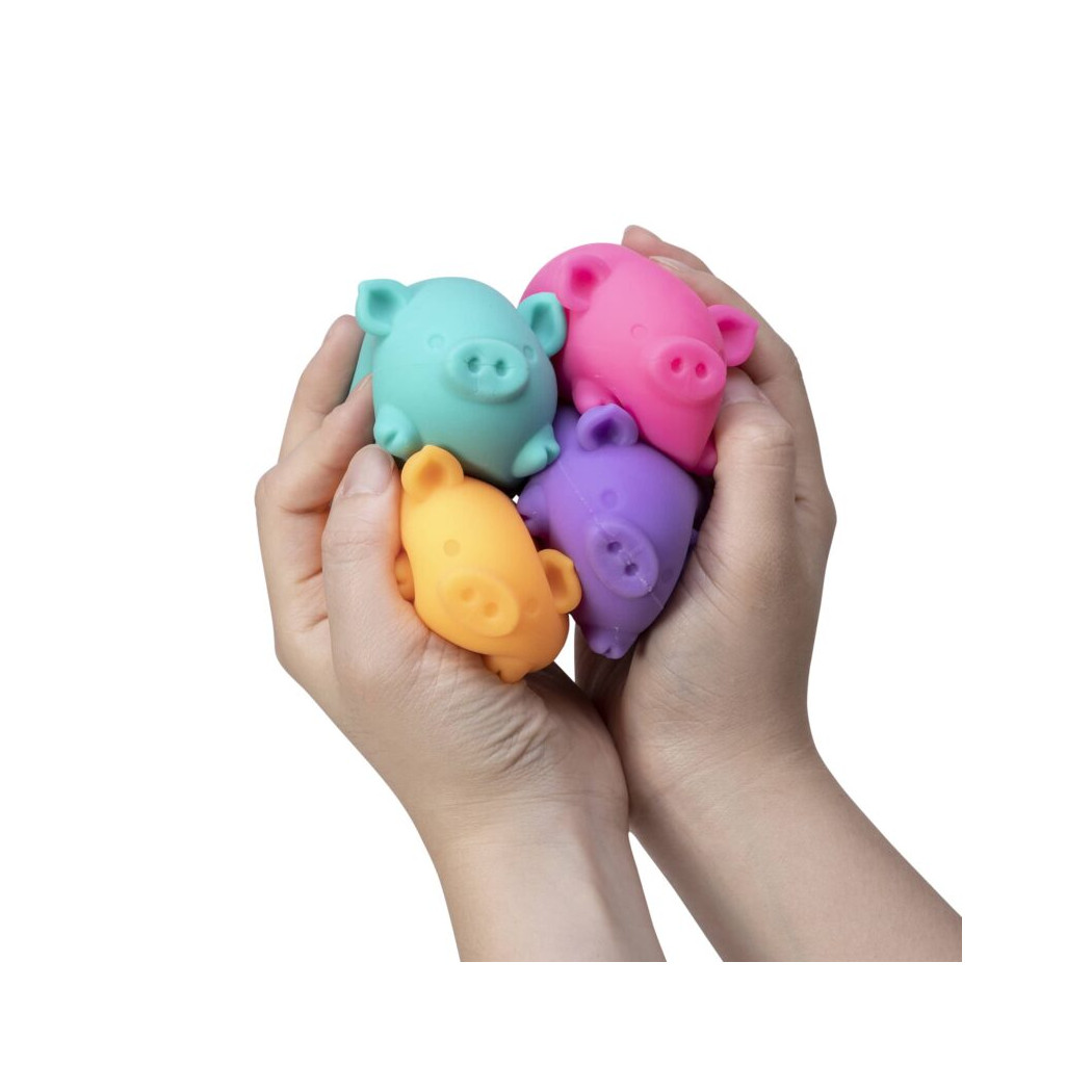Zielona Zajawkowa Świnka - Dig' it Pig - Zabawka Sensoryczna - Gniotek Antystresowy - NeeDoh
