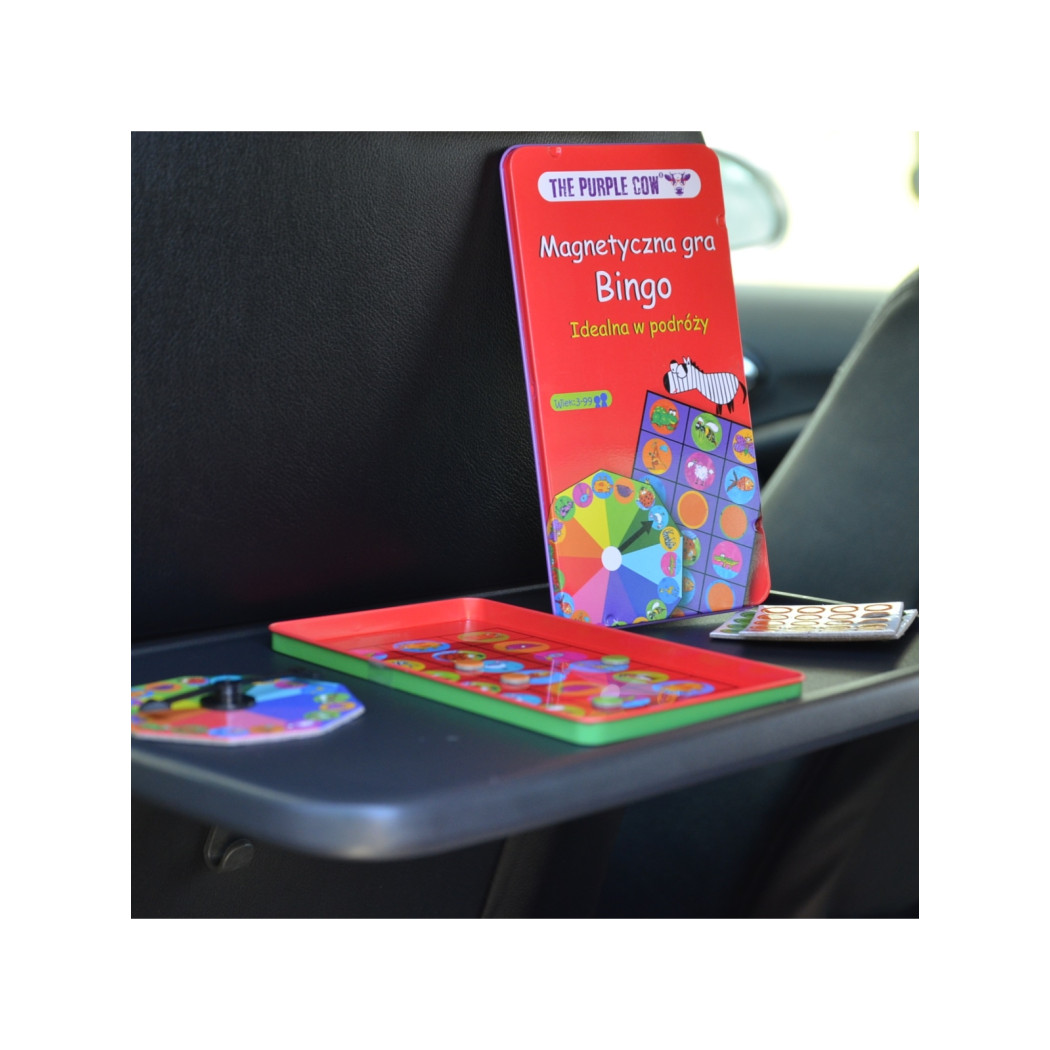 Bingo - Podróżna gra magnetyczna The Purple Cow