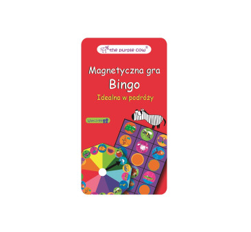 Bingo - Podróżna gra magnetyczna The Purple Cow