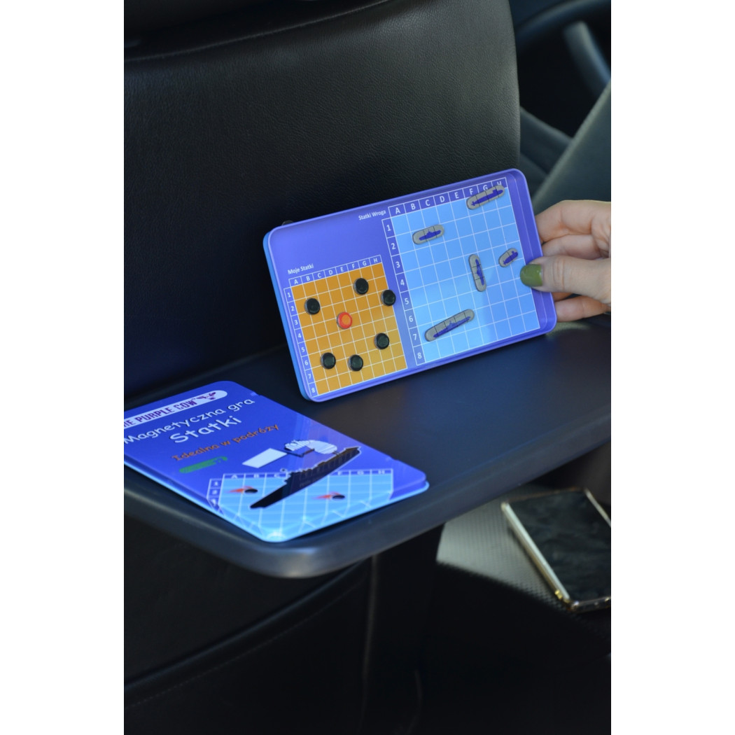 Statki - Podróżna gra magnetyczna The Purple Cow