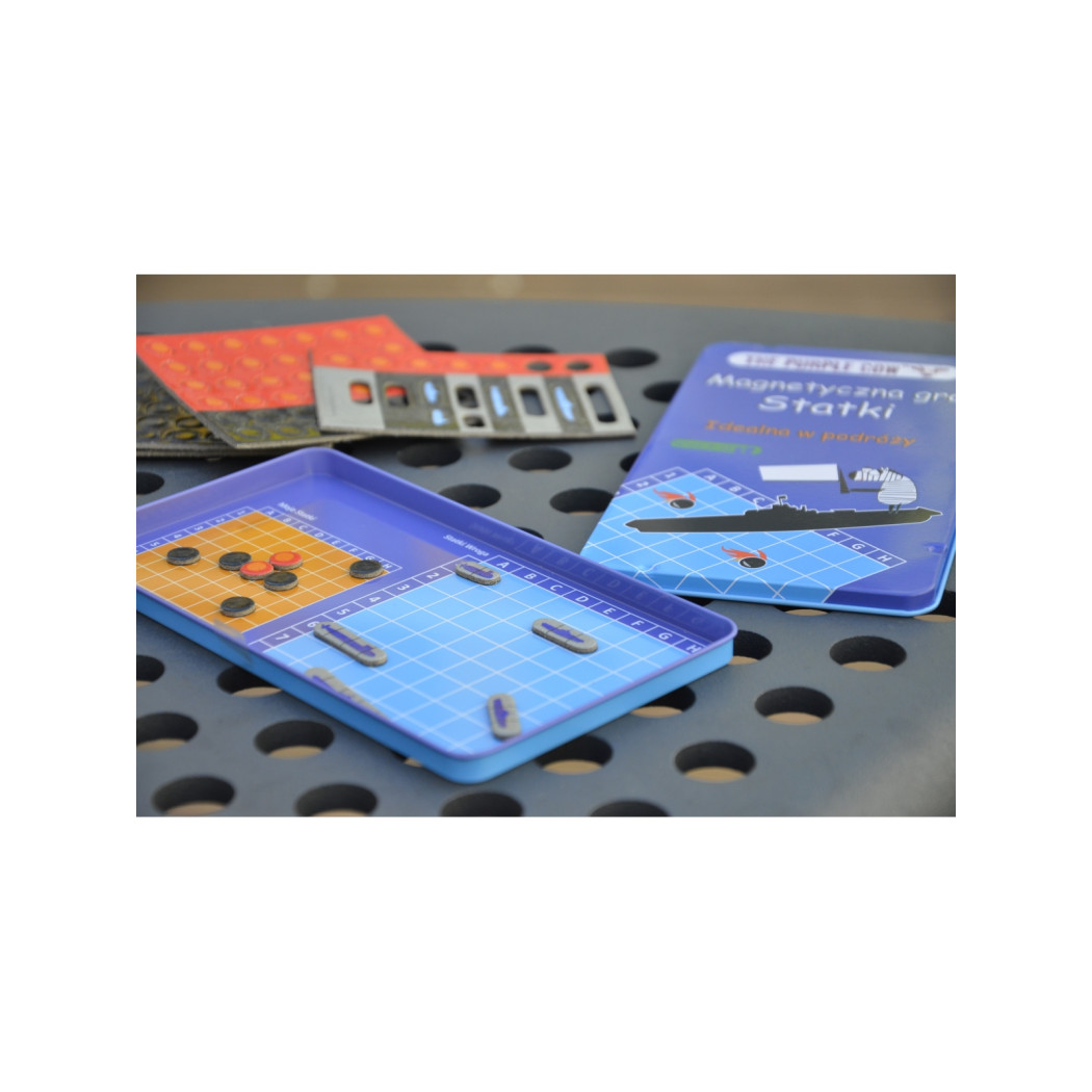 Statki - Podróżna gra magnetyczna The Purple Cow