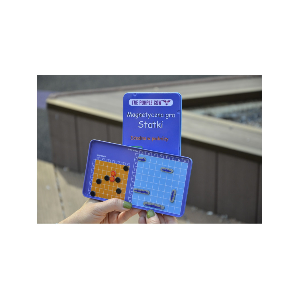 Statki - Podróżna gra magnetyczna The Purple Cow