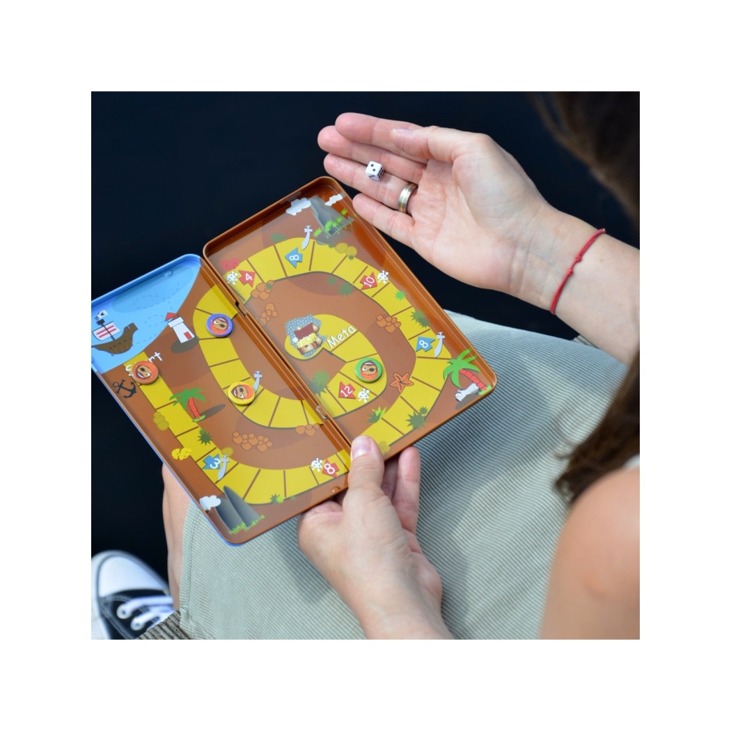 Wyspa Skarbów - Podróżna gra magnetyczna The Purple Cow