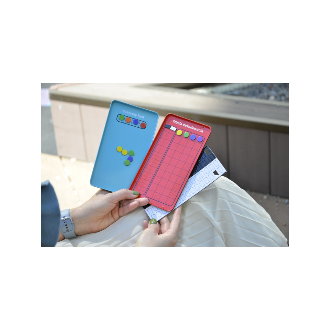 Secret Code Sekretny Kod - Podróżna Gra Magnetyczna - The Purple Cow