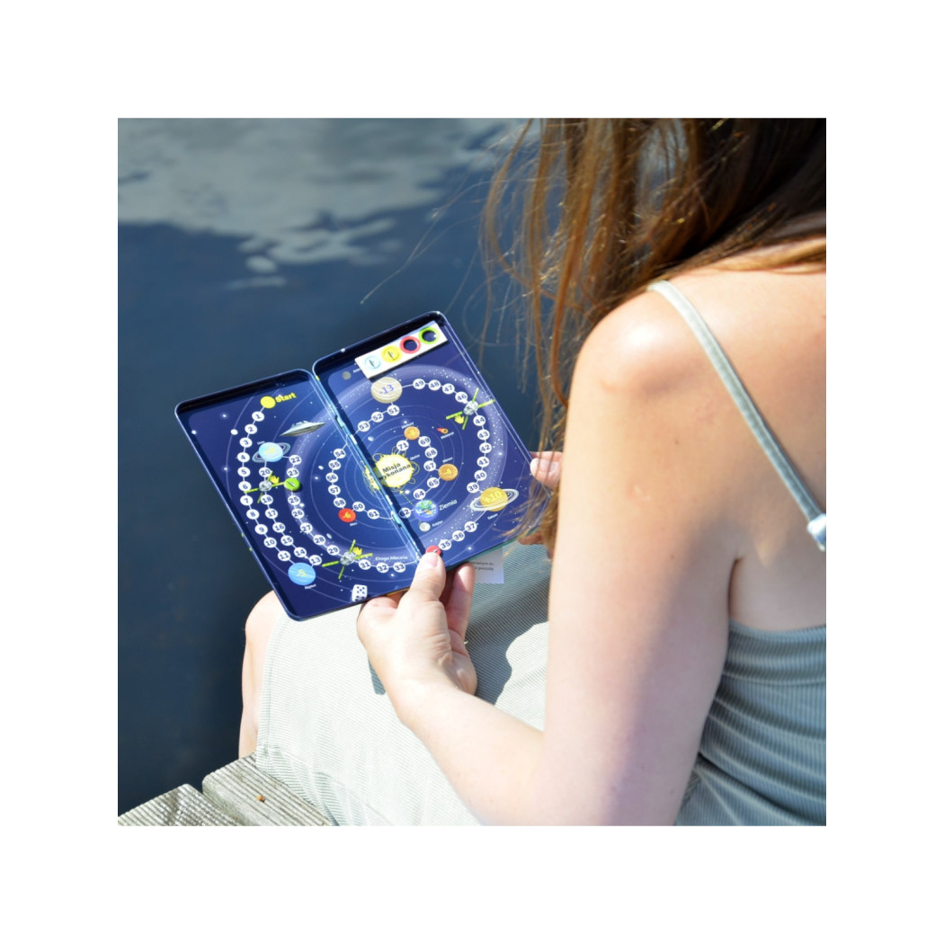 Kosmiczna Misja - Podróżna gra magnetyczna The Purple Cow