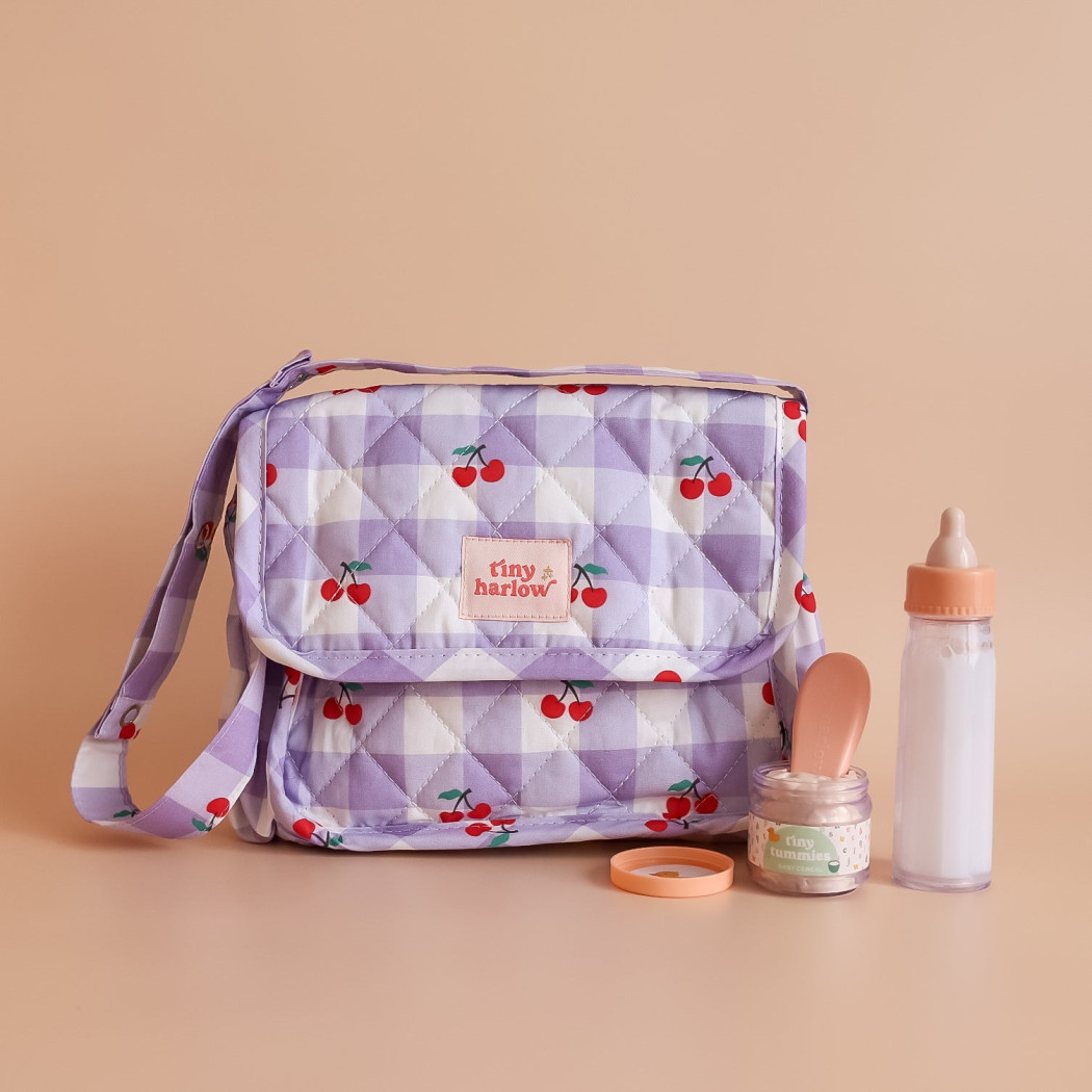 Lilac Cherry - Torba z Akcesoriami dla Lalek - Tiny Harlow