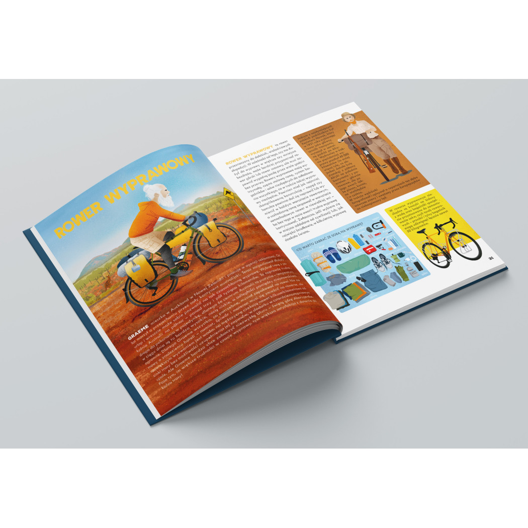 Rowery - Wszystko, co Chcielibyście Wiedzieć - Album o Historii Rowerów i Kolarstwa - Andrzej Komendziński - Media Rodzina