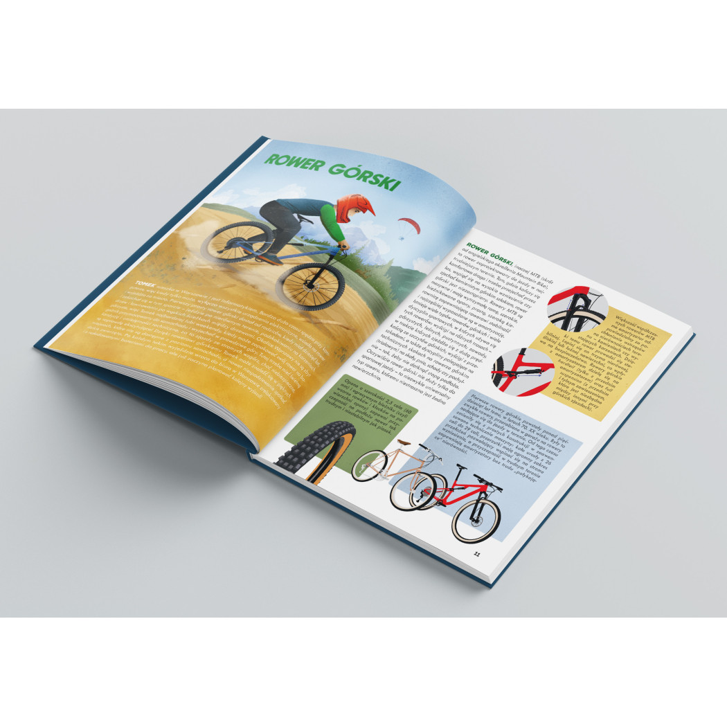 Rowery - Wszystko, co Chcielibyście Wiedzieć - Album o Historii Rowerów i Kolarstwa - Andrzej Komendziński - Media Rodzina