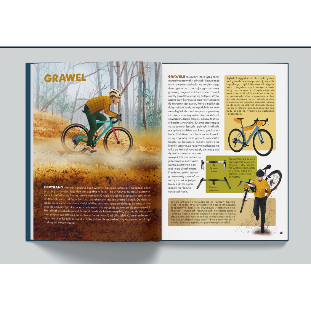 Rowery - Wszystko, co Chcielibyście Wiedzieć - Album o Historii Rowerów i Kolarstwa - Andrzej Komendziński - Media Rodzina