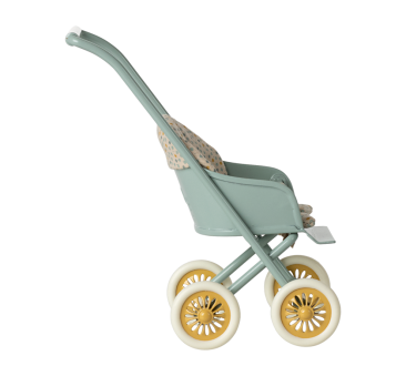 Miętowy Wózek Spacerówka - Stroller Micro - dla Myszek i Króliczków - Maileg