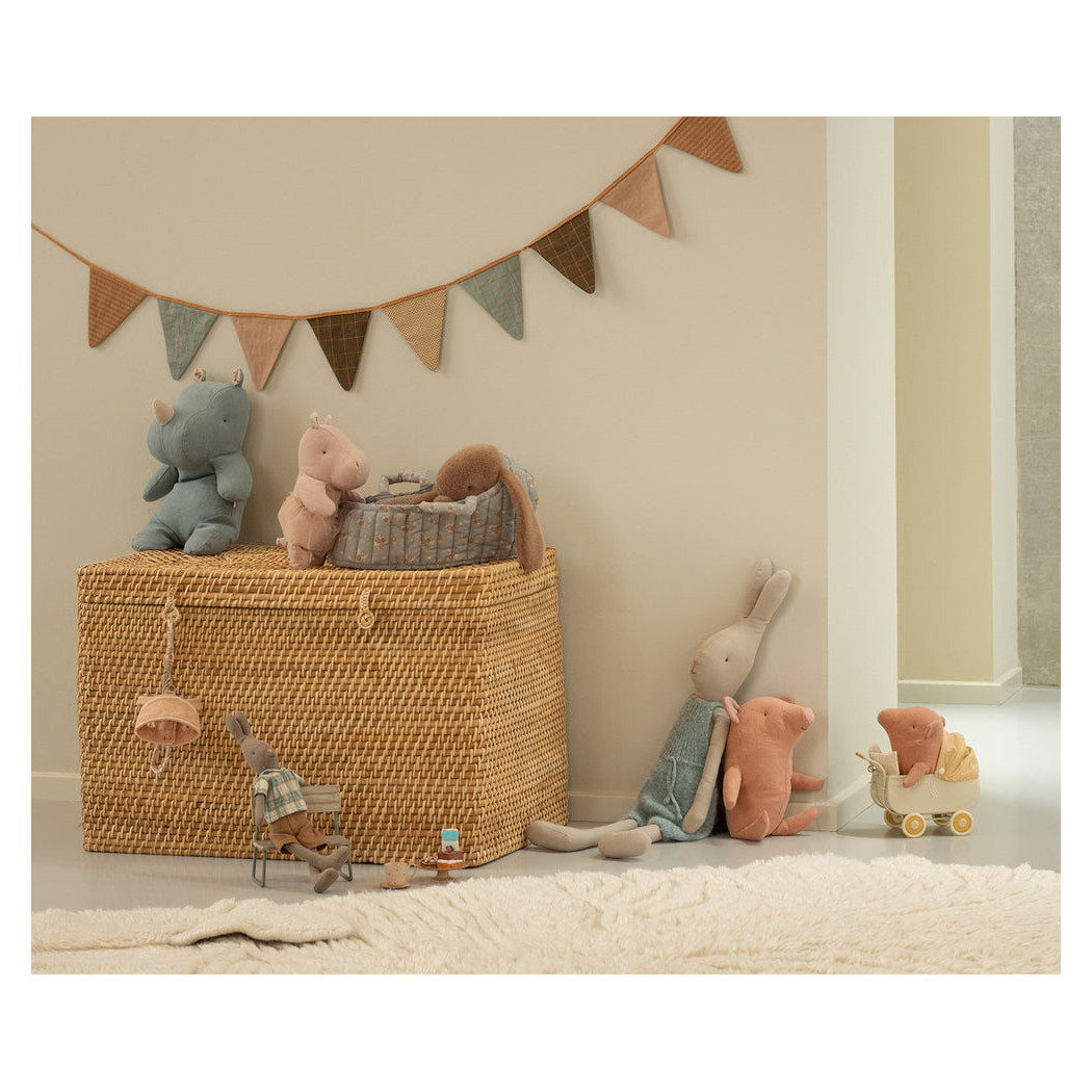 Miętowy Hipoptam w Spódniczce Baletnicy - Maskotka Przytulanka - Safari Friends - Maileg