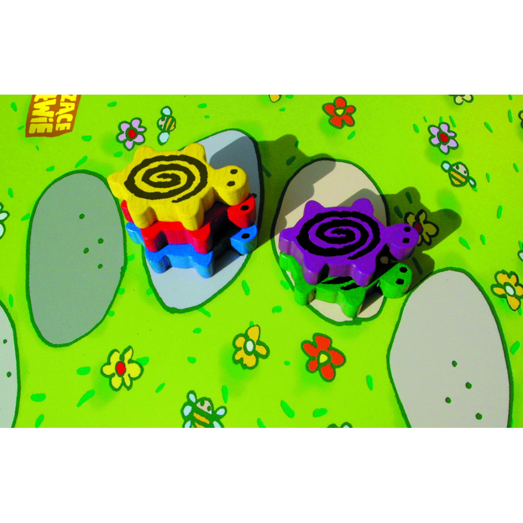 Pędzące Żółwie - Gra Rodzinna i Towarzyska - Blef i Spryt - Wyścig po Sałatę - Egmont