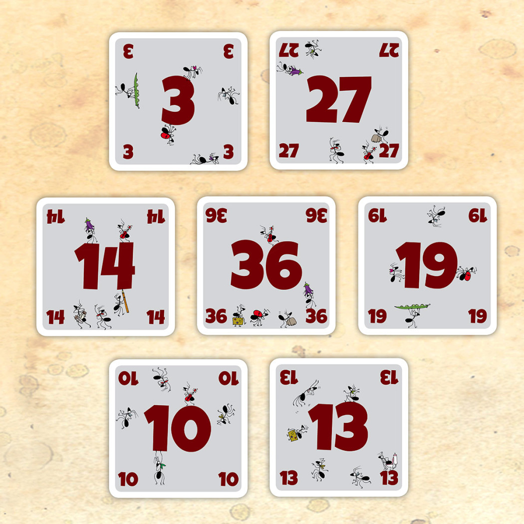 Mrówki - Matematyczna Gra Rodzinna i Towarzyska - Reakcja i Liczenie - Nasza Księgarnia