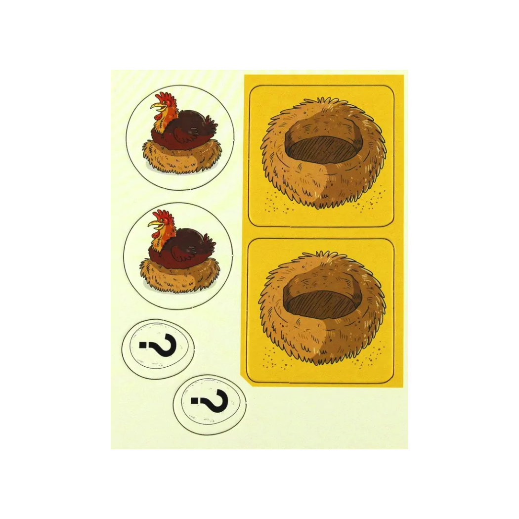 Kurnik - Prosta Gra Rodzinna - Memo Zapamiętywanie - Nasza Księgarnia