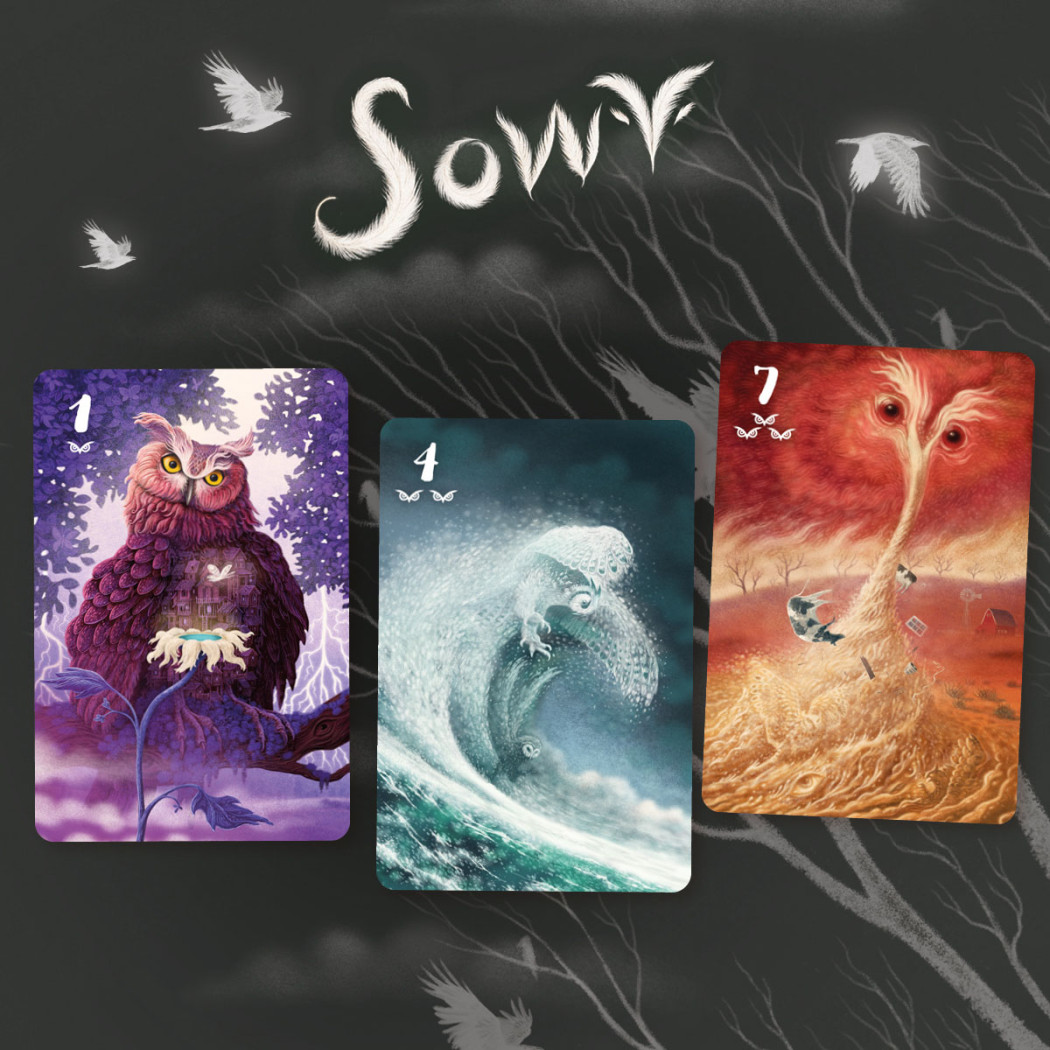 Sowy - Gra z Serii Sen - Karciana Gra Rodzinna i Towarzyska - Nasza Księgarnia