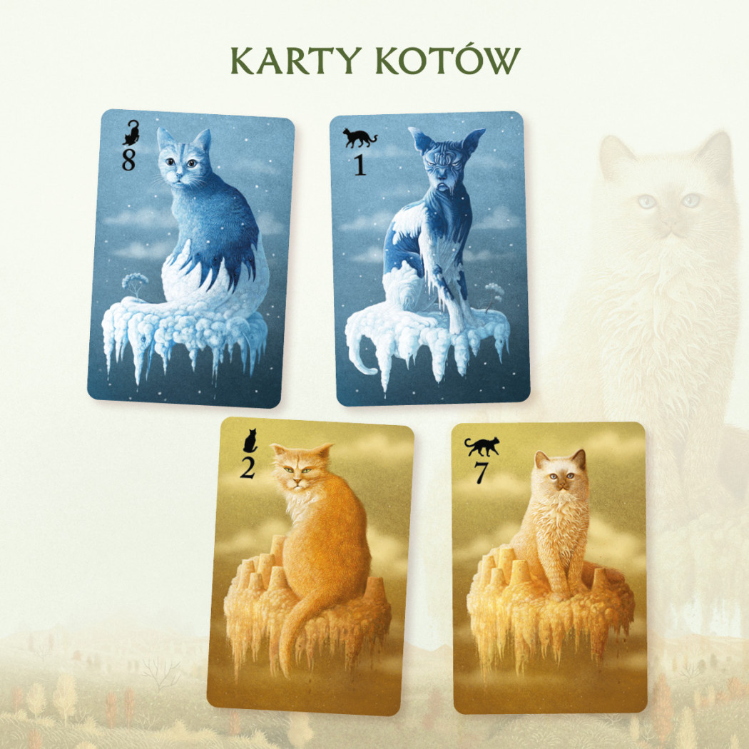 Koty - Gra z Serii Sen - Karciana Gra Rodzinna i Towarzyska - Nasza Księgarnia