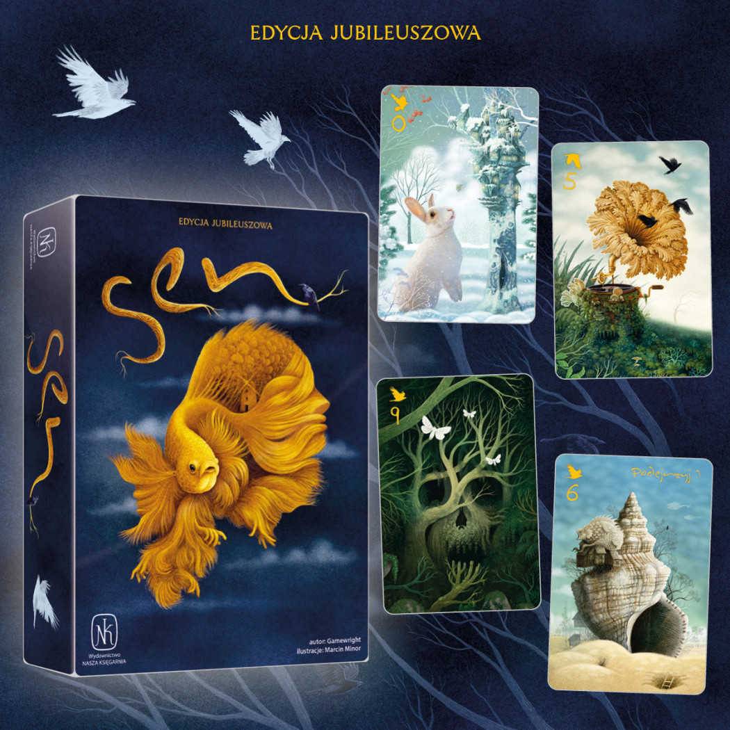 Sen - Edycja Jubileuszowa - Gra z Serii Sen - Karciana Gra Rodzinna i Towarzyska - Nasza Księgarnia