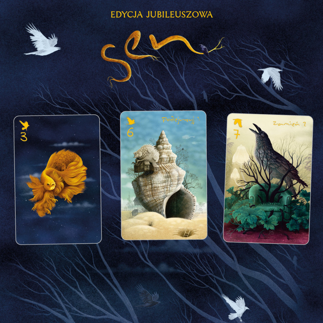 Sen - Edycja Jubileuszowa - Gra z Serii Sen - Karciana Gra Rodzinna i Towarzyska - Nasza Księgarnia