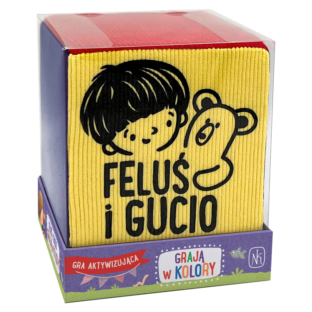 Feluś i Gucio grają w kolory - Rodzinna Gra Edukacyjna - Nasza Księgarnia