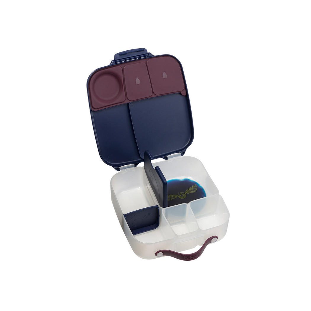 Harry Potter by b.box - Lunchbox z Wkładem Chłodzącym - granatowo/bordowy - B.BOX