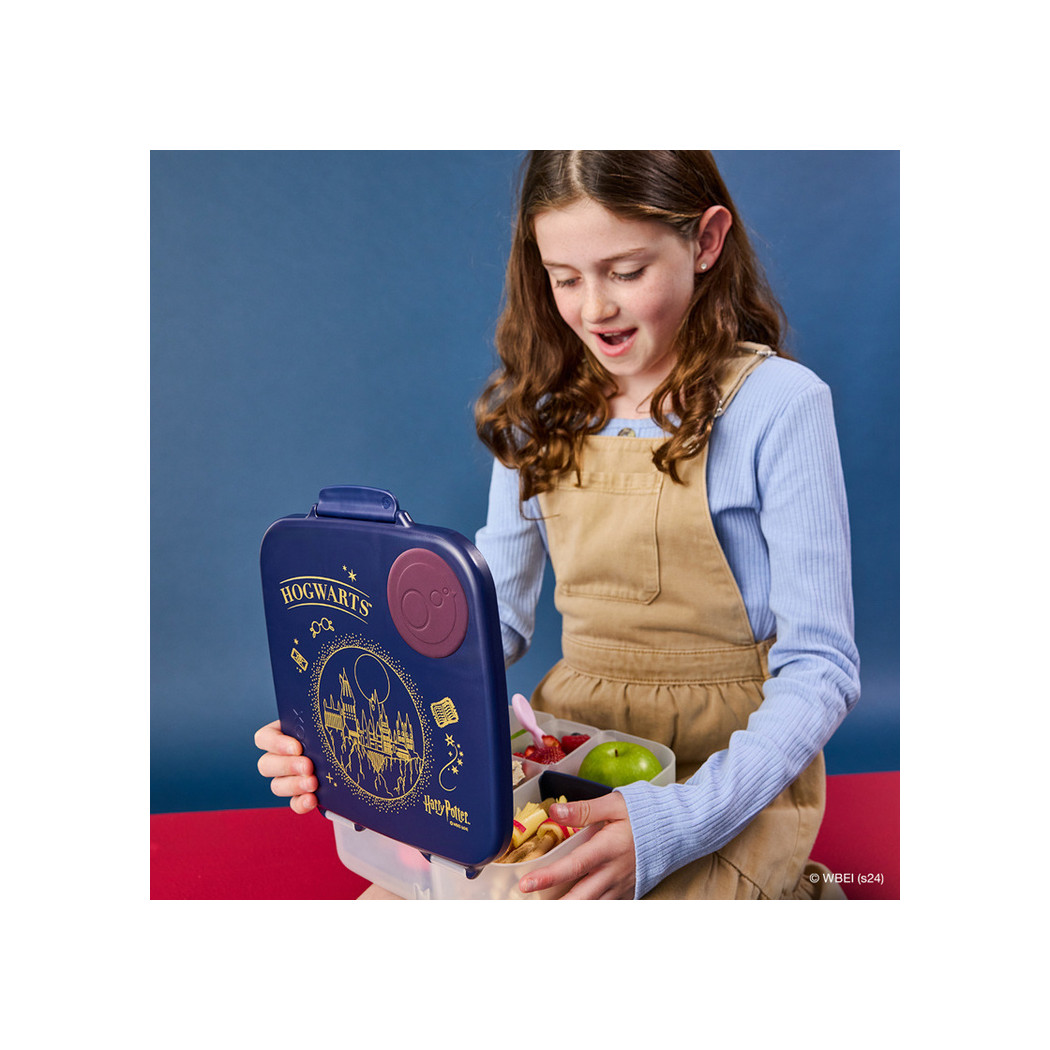 Harry Potter by b.box - Lunchbox z Wkładem Chłodzącym - granatowo/bordowy - B.BOX