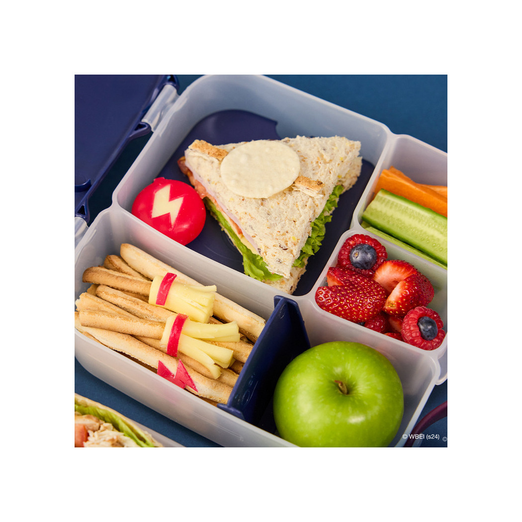 Harry Potter by b.box - Lunchbox z Wkładem Chłodzącym - granatowo/bordowy - B.BOX