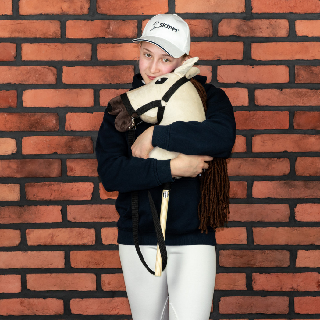 Biszkoptowy A3 - Polski Hobby Horse - Koń na Kiju - Konik na Patyku - Skippi