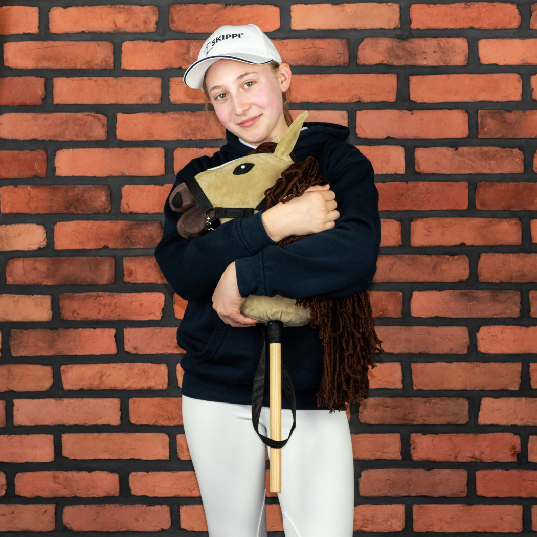 Karmelowy A3 - Polski Hobby Horse - Koń na Kiju - Konik na Patyku - Skippi